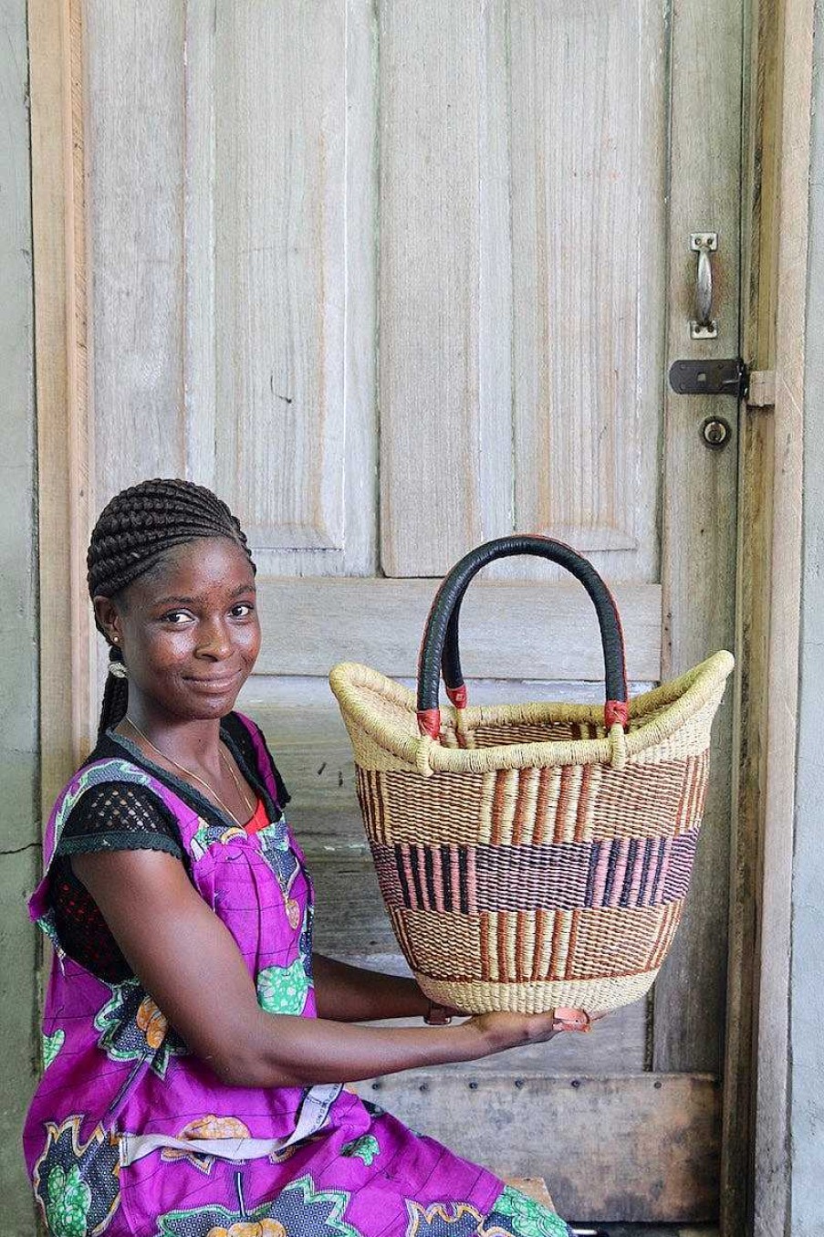 Einkaufskorbe Baba Tree | Nyariga-Korb (Mittelgros) Von Joyce Adagaam