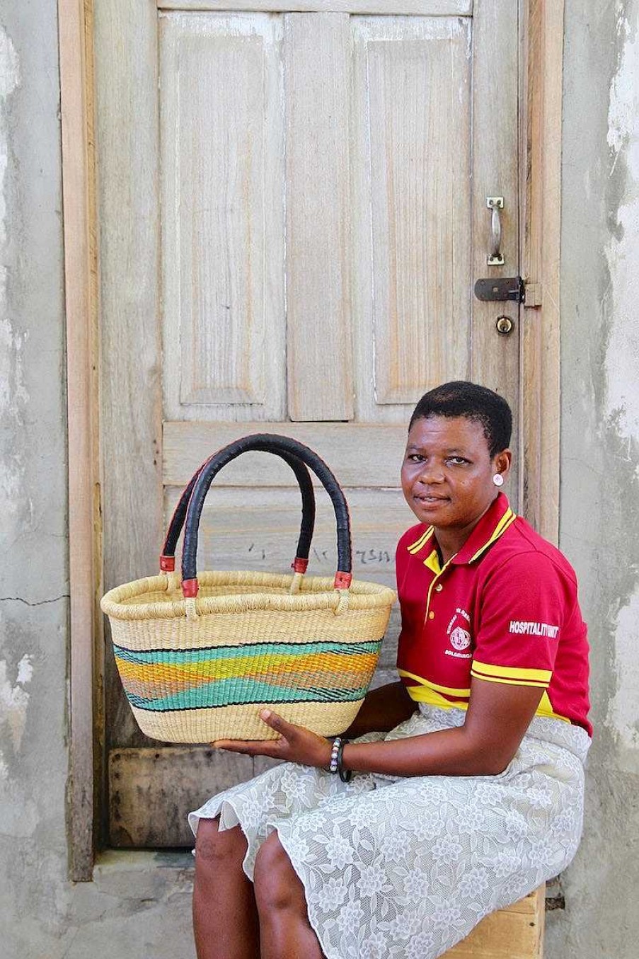 Einkaufskorbe Baba Tree | Ovaler Korb (Mittelgros) Von Catherine Mbii