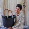 Einkaufskorbe Baba Tree | Dip Dyed Nyariga Basket (Medium) Von Gloria Adongo