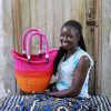 Einkaufskorbe Baba Tree | Dip Dyed Nyariga Basket (Medium) Von Ndita Agobka